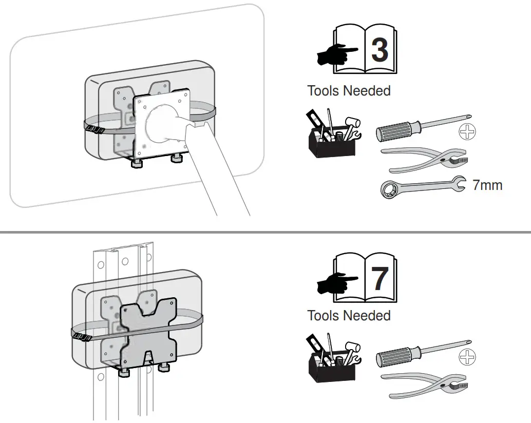 ERGOTRON Thin Client Mount - Follow desired mounting application instructions 1