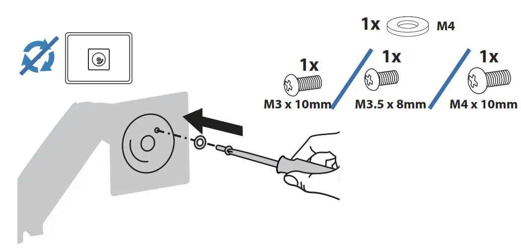 ERGOTRON Thin Client Mount - Install Portrait