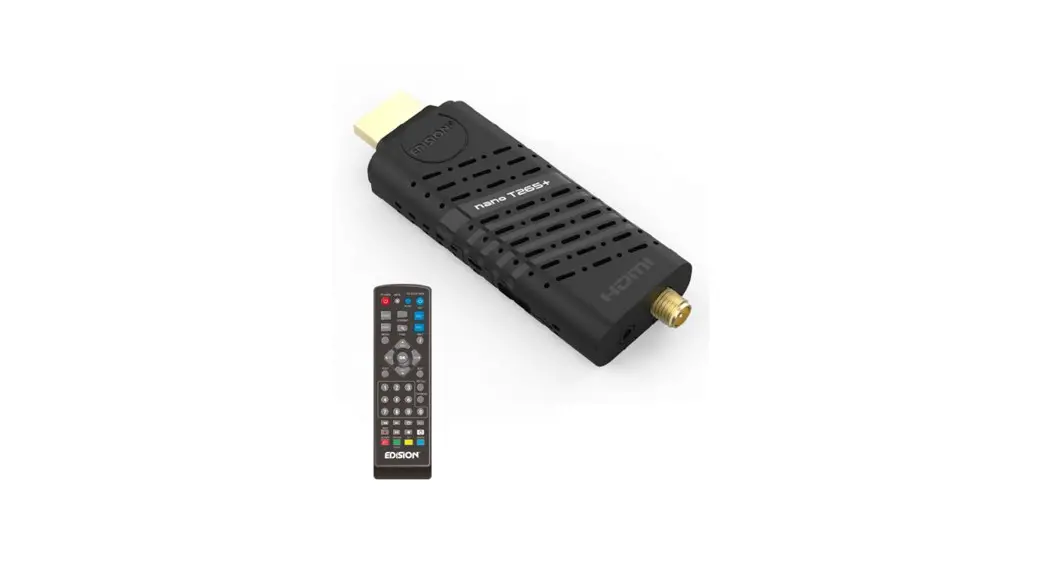 Edision Digital Terrestrial & Cable Hdmi Dongle Receiver Dvb-t2/c H.265-hevc User Manual