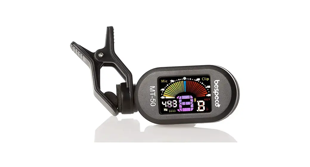 Bespeco Mt-50 Multi-colorful Display Clip Tuner User Manual