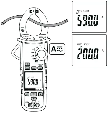 BENNING CM 12 Digital Power Clamp Meter - current measurement