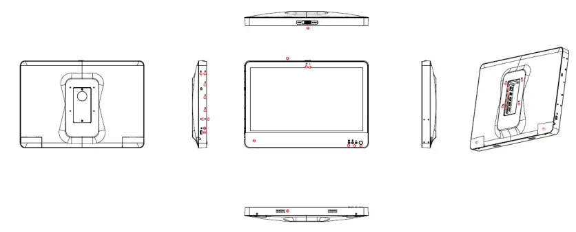 Oneview Healthcare OV2219 Wall-Mounted Tablet-fig6