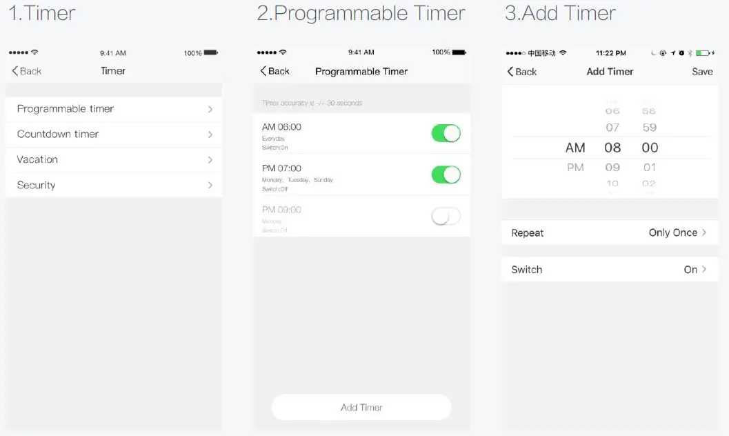 Ningbo Diya Electric Appliance Relocatable Power Taps with Surge Protector Instruction 4