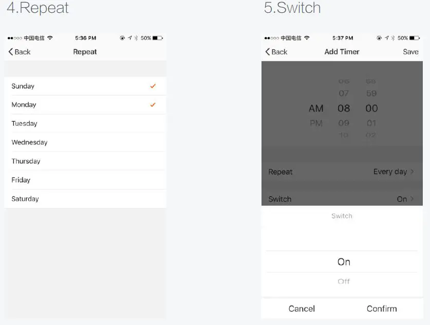 Ningbo Diya Electric Appliance Relocatable Power Taps with Surge Protector Instruction 5