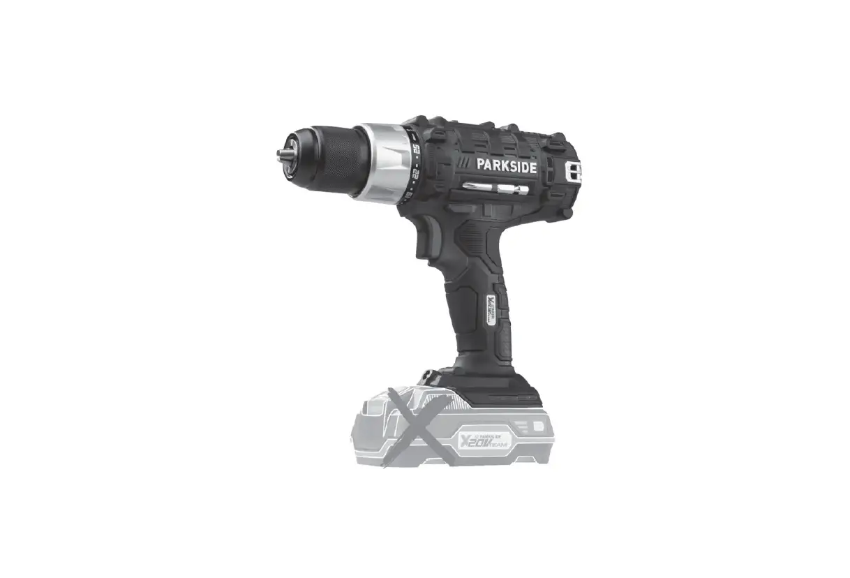 Parkside Pabs 20-li E6 20v Cordless Drill Set Instructions