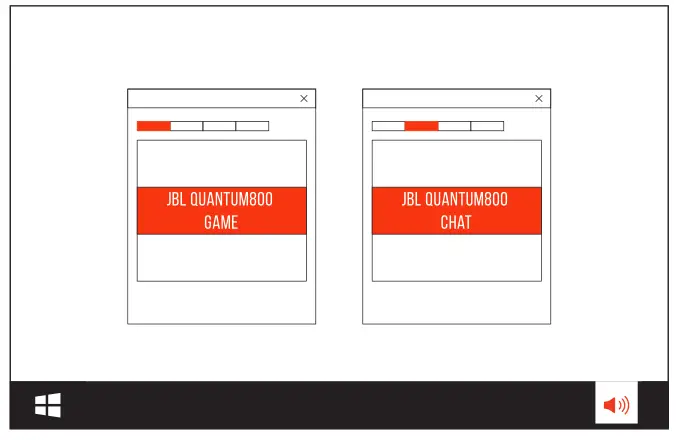 JBL Quantum 800 personalize your sound settings