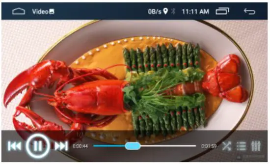 HODOZZY Android Double Din Car Stereo 9.5'' Moving Vertical Touch Screen Car Radio Bluetooth - Scref