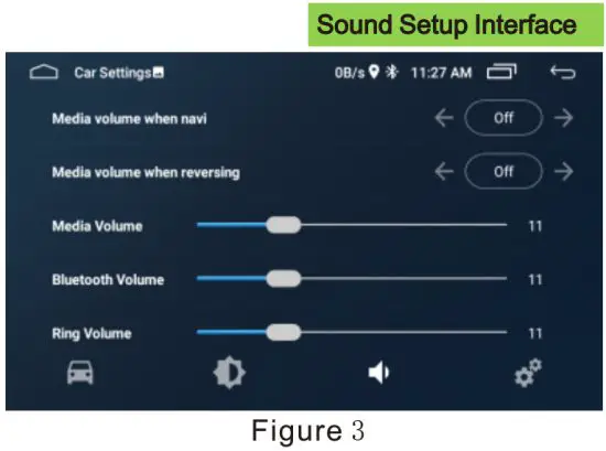 HODOZZY Android Double Din Car Stereo 9.5'' Moving Vertical Touch Screen Car Radio Bluetooth - figure 3