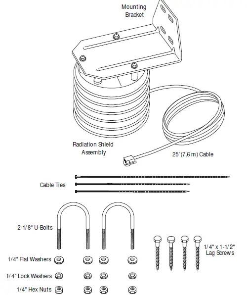 DAVIS-6830-Temperature-Humidity-Sensor-FIG 1