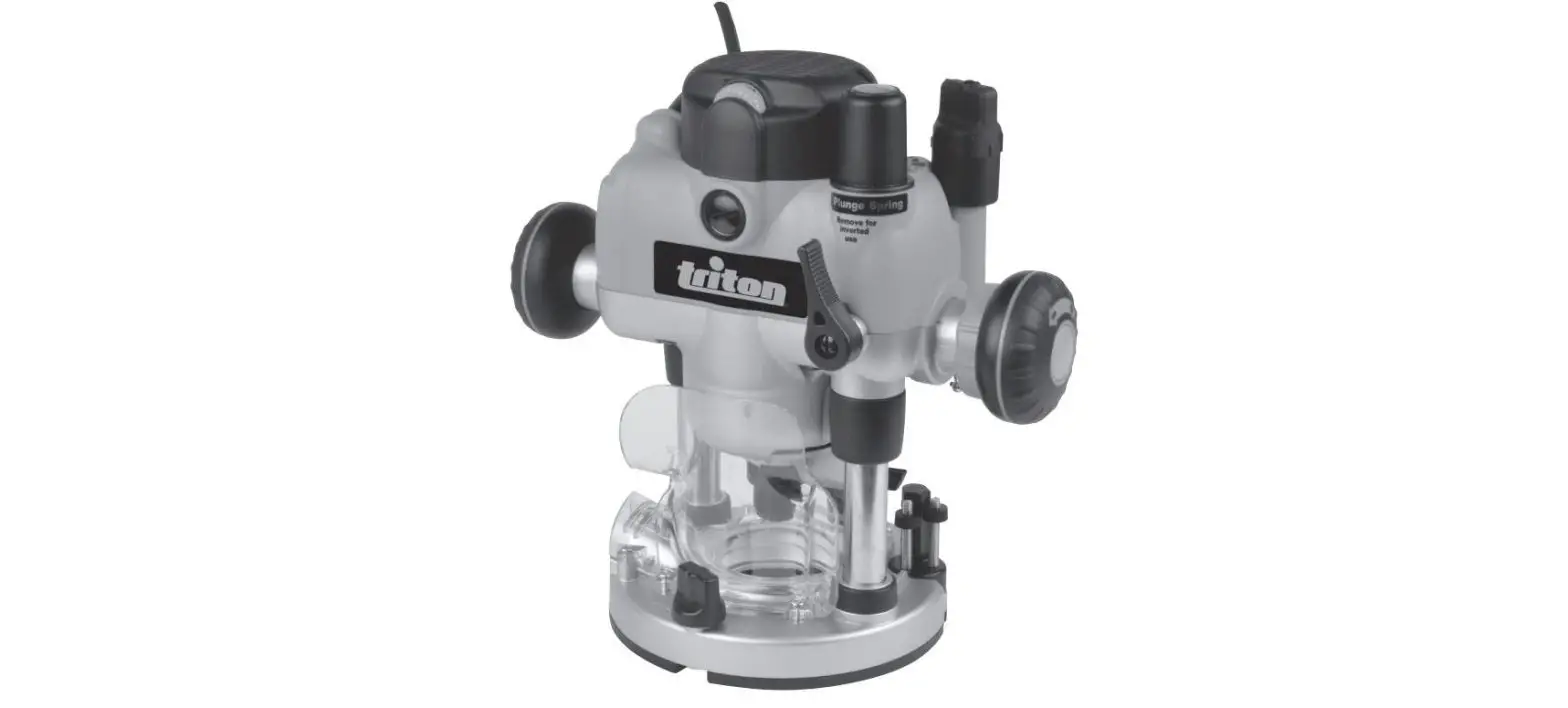 Triton Mof001 1400w Dual Mode Precision Plunge Router Instruction Manual