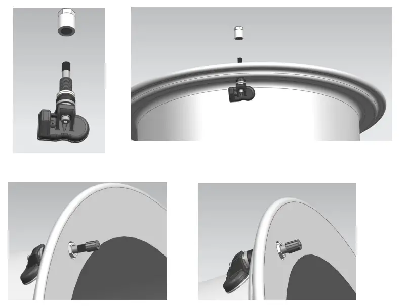 Ruian Boyu Automobile Parts Pingyang Branch BYMLX26 Auto Tire Pressure Monitoring System Sensors - parst 2
