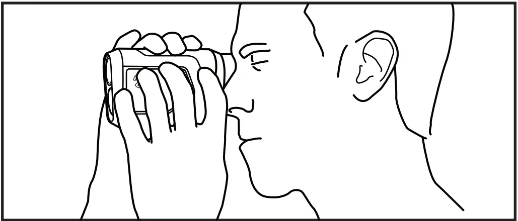 PRECISION PRO NX9 Slope Golf Rangefinder with Slope - USE BOTH HANDS