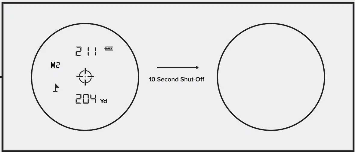 PRECISION PRO NX9 Slope Golf Rangefinder with Slope - fig 5
