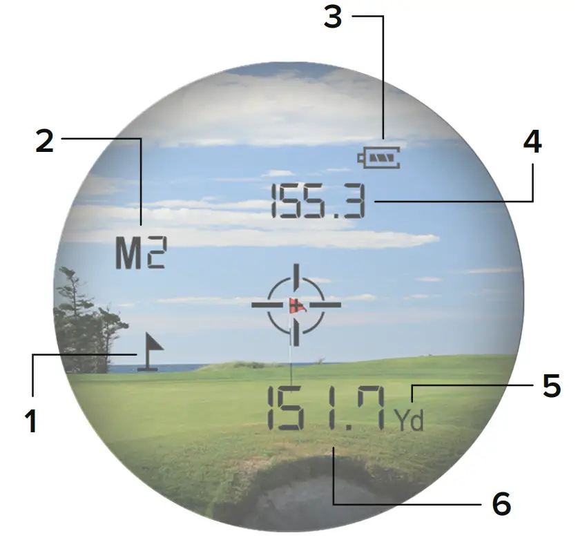 PRECISION PRO NX9 Slope Golf Rangefinder with Slope - fig