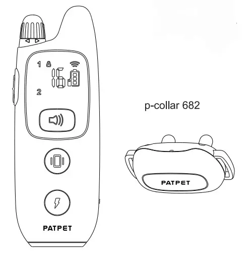 PATPET Dog Training Collar With Remote