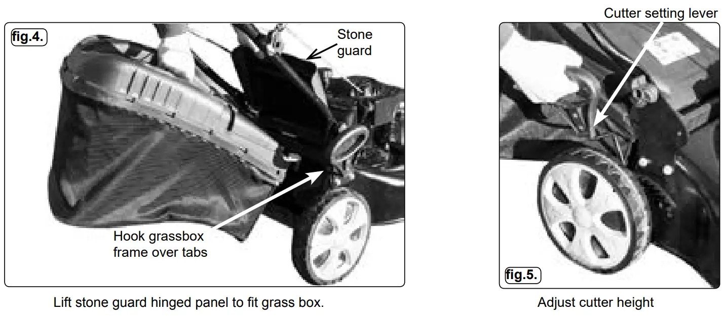 SEALEY GL112 Lawn Mower 460mm Self Propelled 3 In 1 Petrol B & S 500e - fig 1