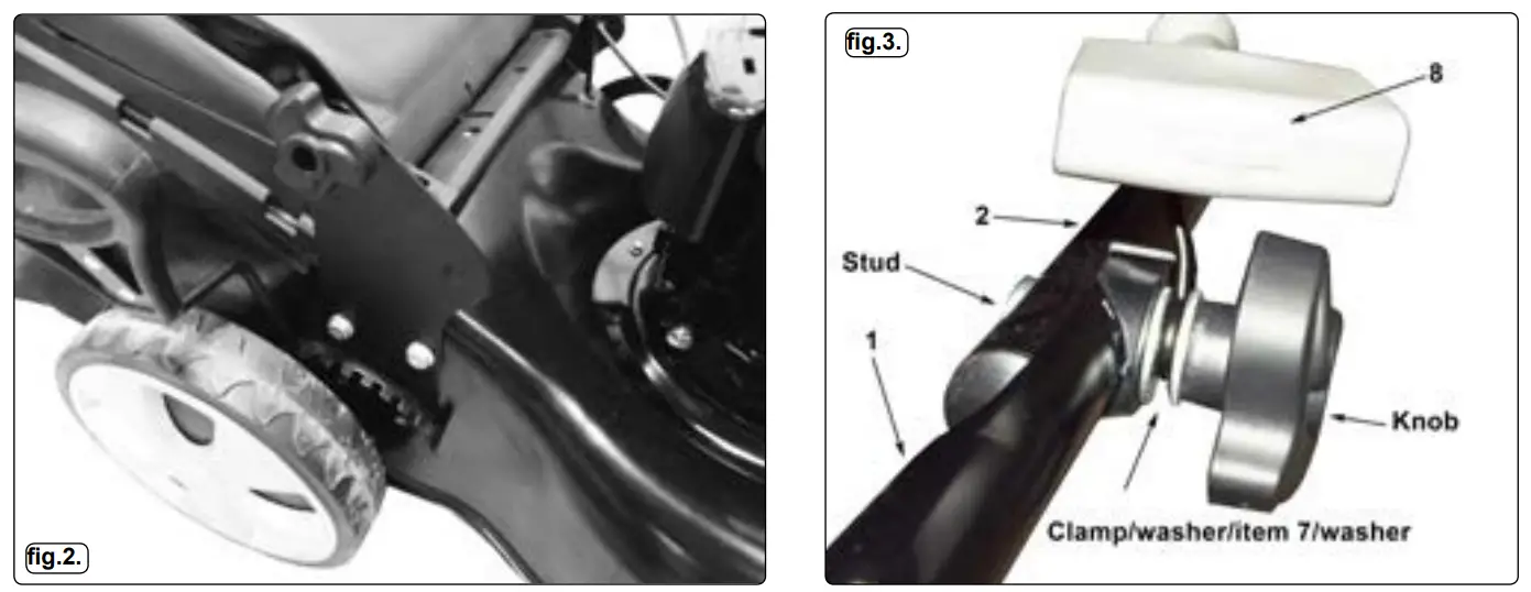 SEALEY GL112 Lawn Mower 460mm Self Propelled 3 In 1 Petrol B & S 500e - fig
