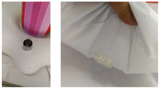 costway OP70505 Inflatable Rainbow Water Sprinkler - fig