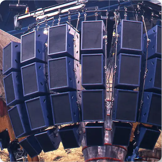 behringer 600-Watt 4-Channel PA System TURBOSOUND -