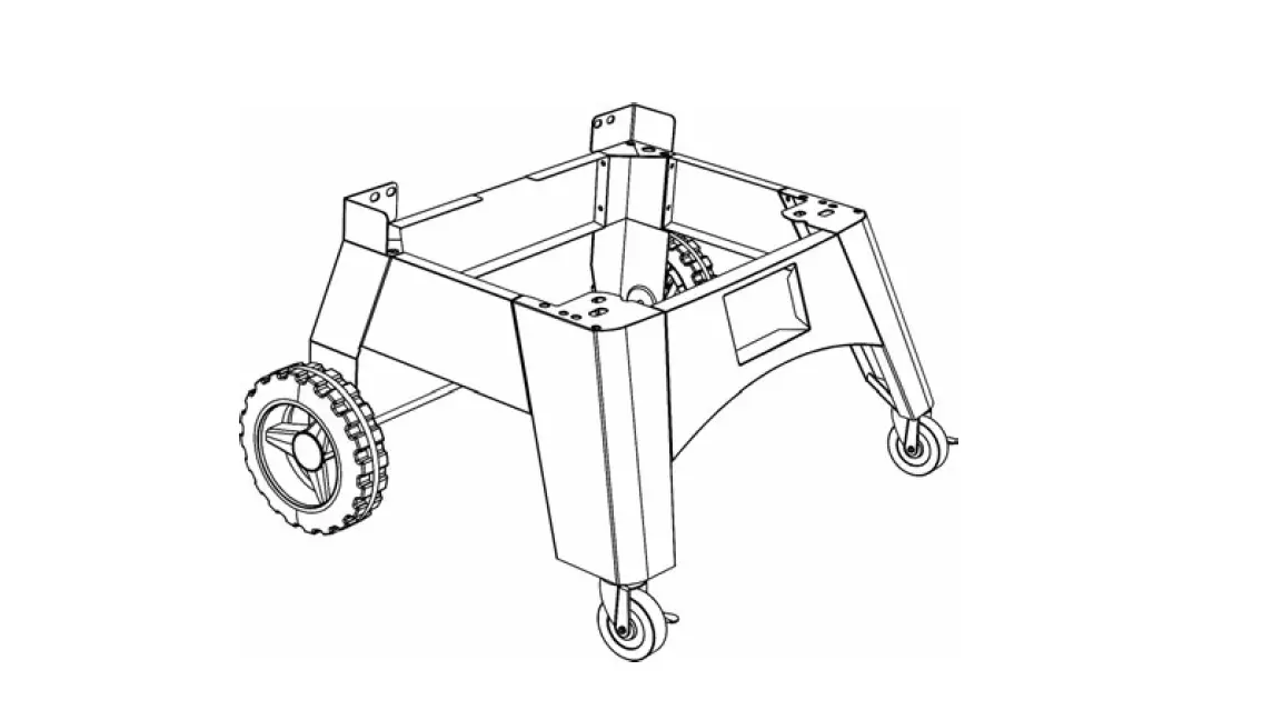 Masterbuilt Mb20101719 Smoker Leg Kit Instruction Manual