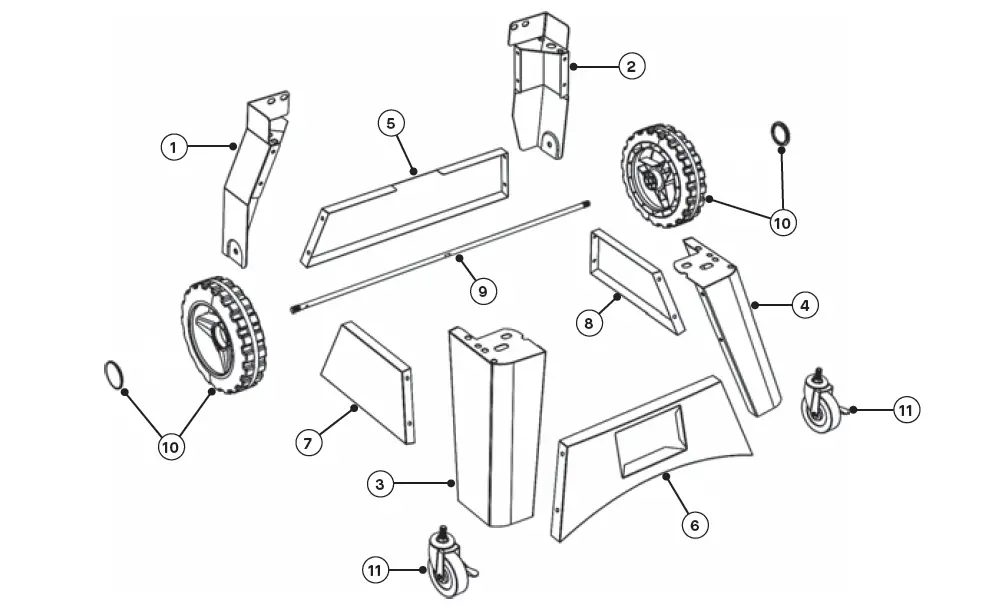 MASTERBUILT-MB20101719-Smoker-Leg-Kit-FIG-1