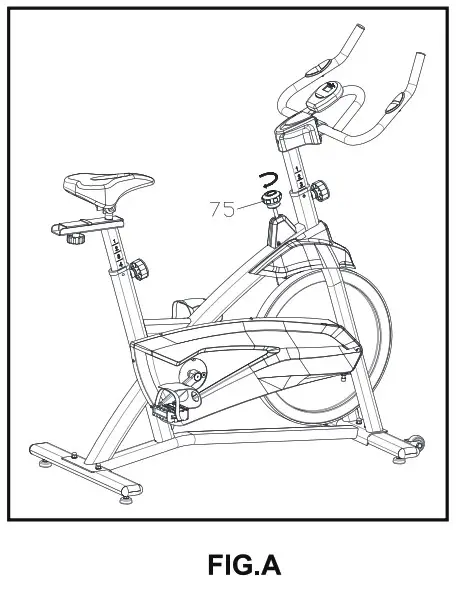 COSTWAY FH10005RB Spinning Bike - ASSEMBLY INSTRUCTION 5