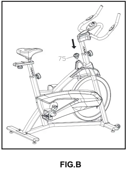 COSTWAY FH10005RB Spinning Bike - ASSEMBLY INSTRUCTION 6