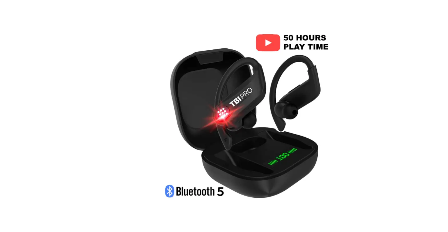 Powerpro Sport 5.0 Bluetooth Headphones - 50 Hours, Hd Stereo Earphones-complete Features/user Guide Powerpro Sport 5.0 Bluetooth Headphones - 50 Hours, Hd Stereo Earphones-complete Features/user Guide