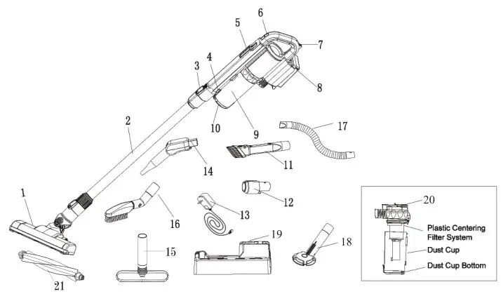 EUREKA Drift Vacuum Cleaner - Product Overview