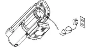 EUREKA Drift Vacuum Cleaner - The vacuum cleaner must be switched off for charging