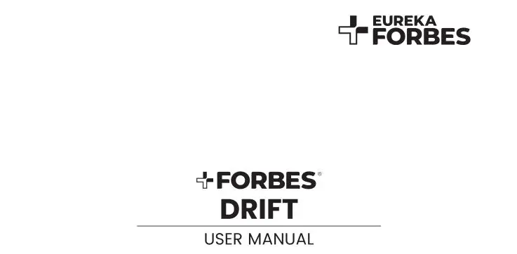 EUREKA Drift Vacuum Cleaner User Manual