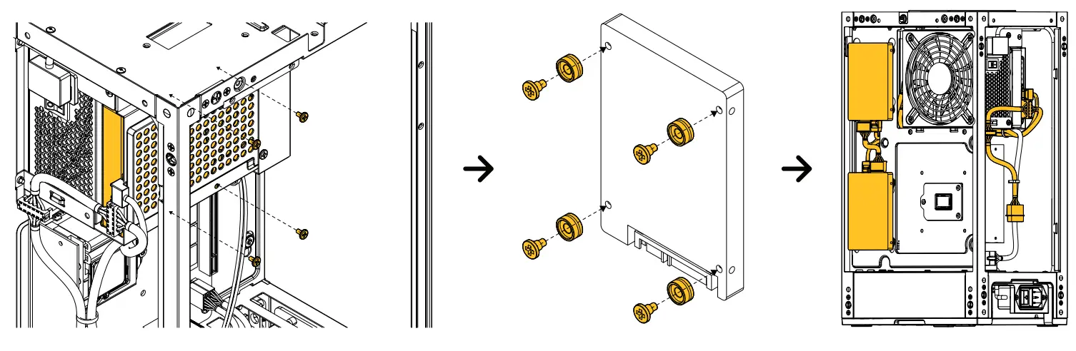 HTTE Revolt 3 Small Form Factor ITX Case - fig 6