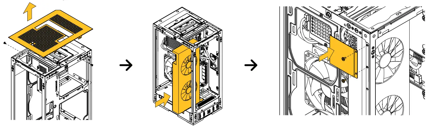 HTTE Revolt 3 Small Form Factor ITX Case - fig 8