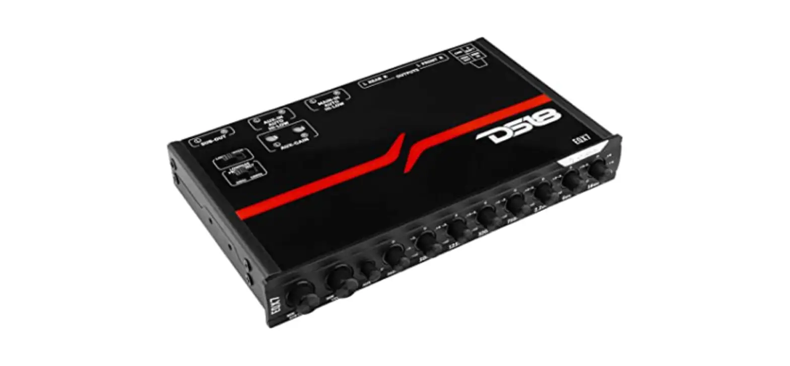 Ds18 Eqx7 7-band Stereo Equalizer Crossover Owner's Manual Ds18 Eqx7 7-band Stereo Equalizer Crossover Owner's Manual