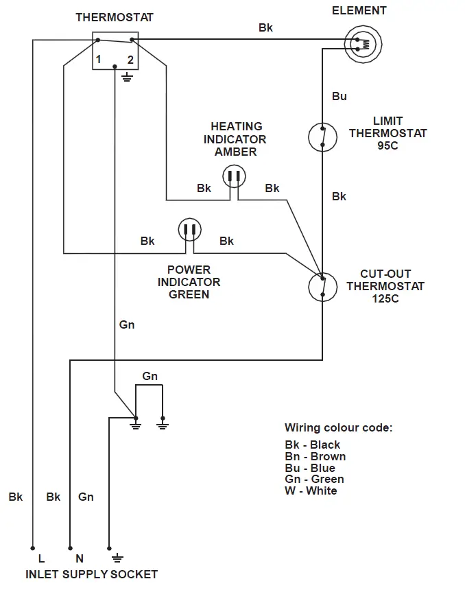 BURCO -MFC8T- 8L- Manual- Fill -Electric- Water -Boiler- 1