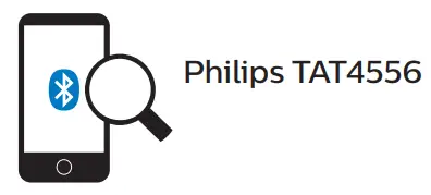 PHILIPS TAT4556 4000 Series True Wireless Headphones - Bluetooth