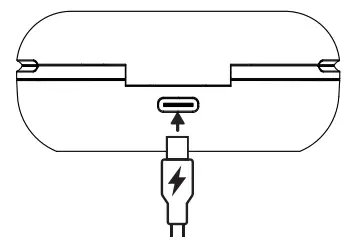 PHILIPS TAT4556 4000 Series True Wireless Headphones - Charging Box