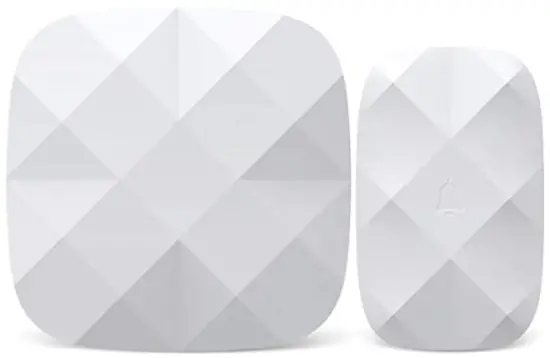 Safeguard Supply SS120 Touch Button Chime Kit Wireless Doorbell