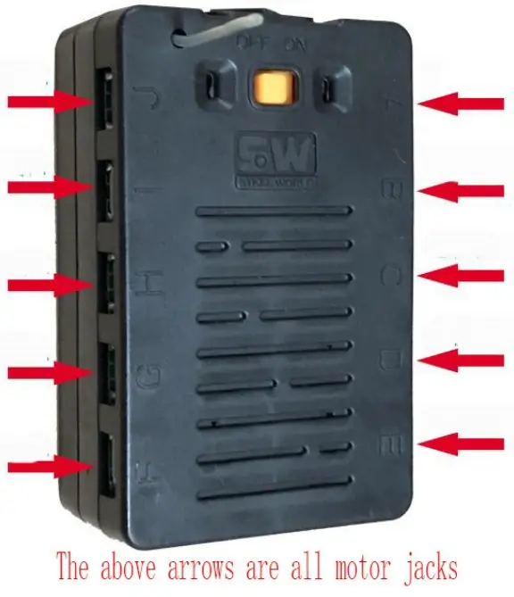 Eway Tradings 2AXIO SWRC1 SWRC1 METAL ASSEMBLED TOYS - receiver front