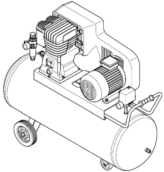 metabo Mega 350-50 W Power Compressor