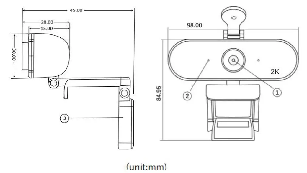 inkStation A966 Plus-2K Webcam-fig1