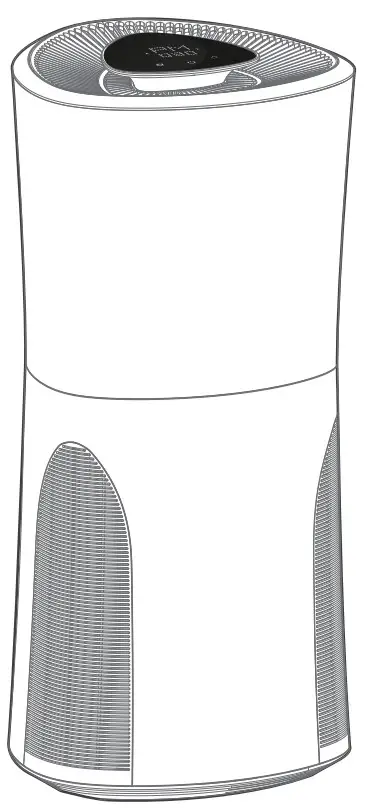 QuietPure B01BI92WLG Electronic Air Purification System