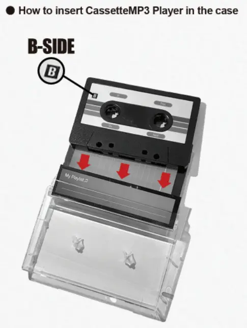 disc CASSETTE MP3 Owner's 4