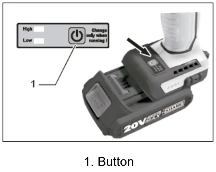 TOTAL TIWLI20010 Battery Impact Gun - 12