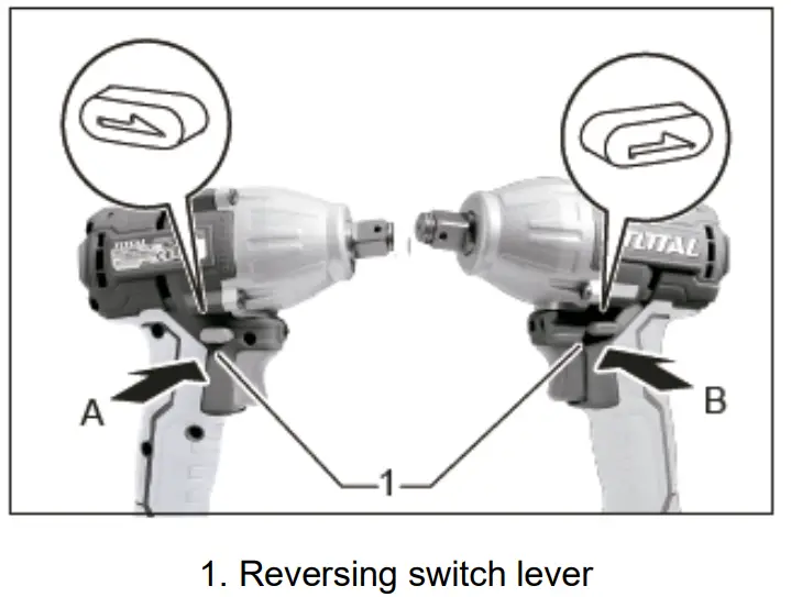 TOTAL TIWLI20010 Battery Impact Gun - 15