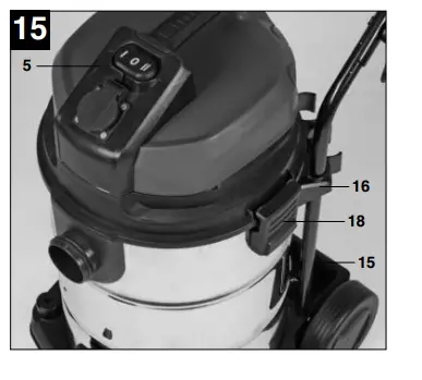 Einhell TE-VC 2230 SA Wet and Dry Vacuum Cleaner-15