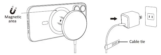 Amaztec-D11B-Magnetic-Wireless-Charger-For-Airpods-fig-3