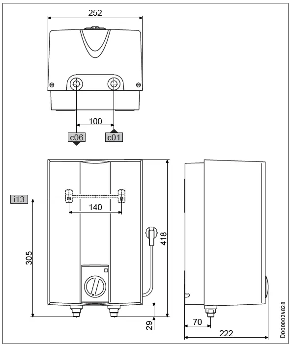 STIEBEL-ELTRON-UFP-5-h-Open-Vented-Small-Water-Heater-fig-10