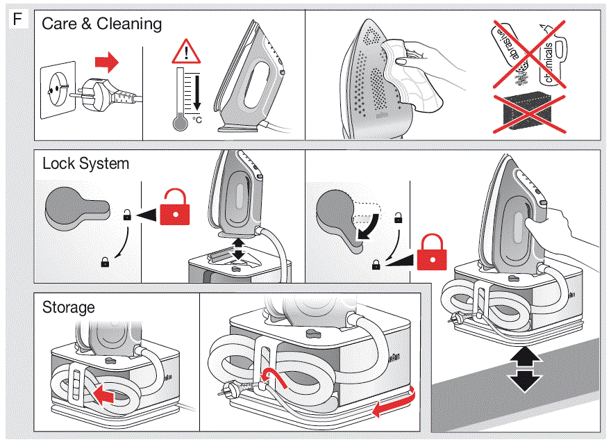 BRAUN 0128806002 CareStyle Compact Pro Steam Ironing Station FIG 7