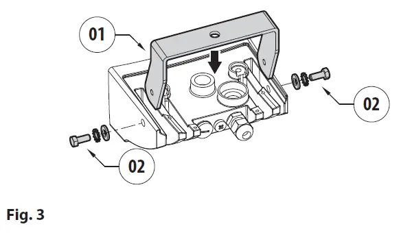 VIDEOTEC GEKO IRH LED illuminator fig 3